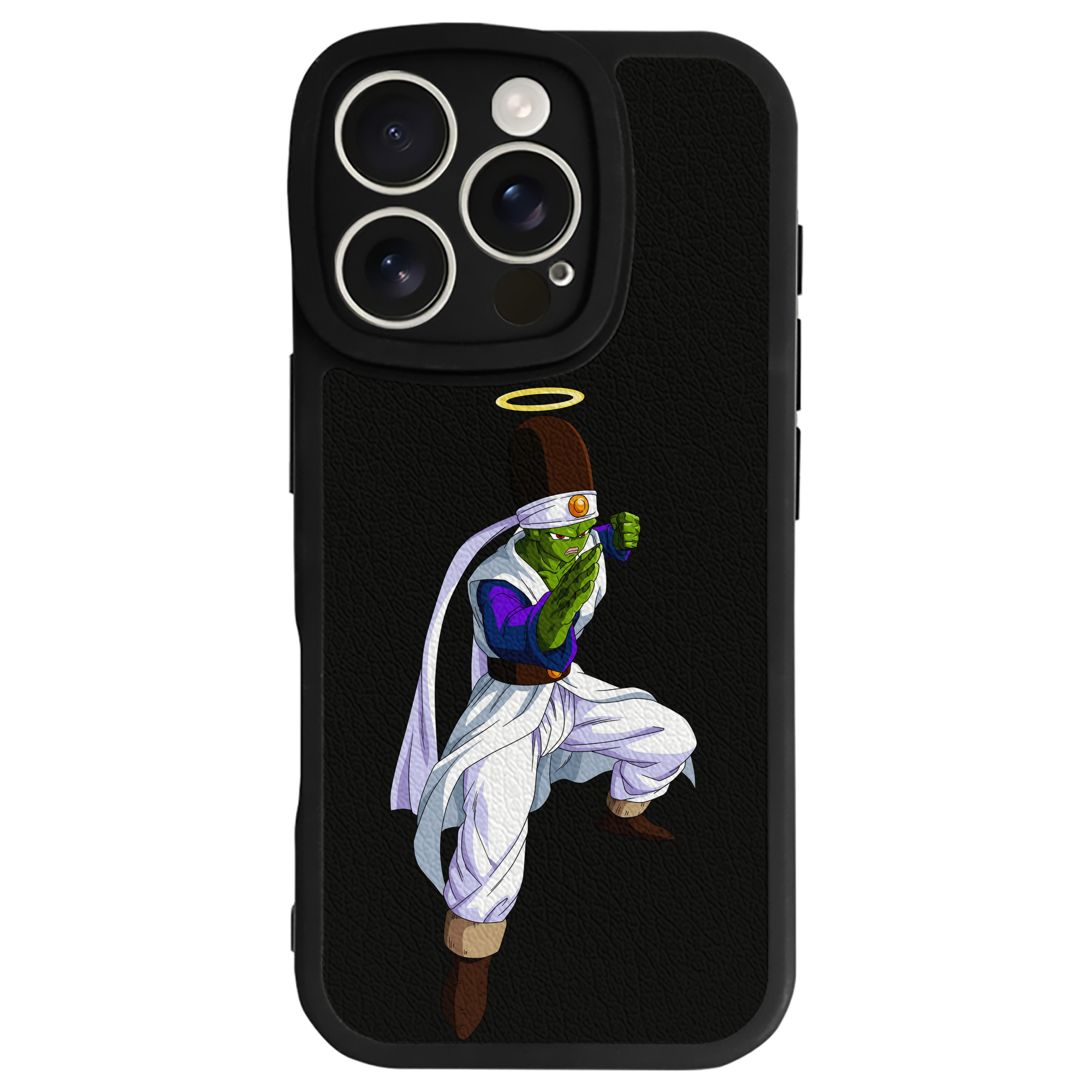 （画像用） ドラゴンボール パイクーハン DRAGON BALL Pikkon 【iPhone 16シリーズ対応】シリコンスマホケース（レザー調） 材質：シリコン